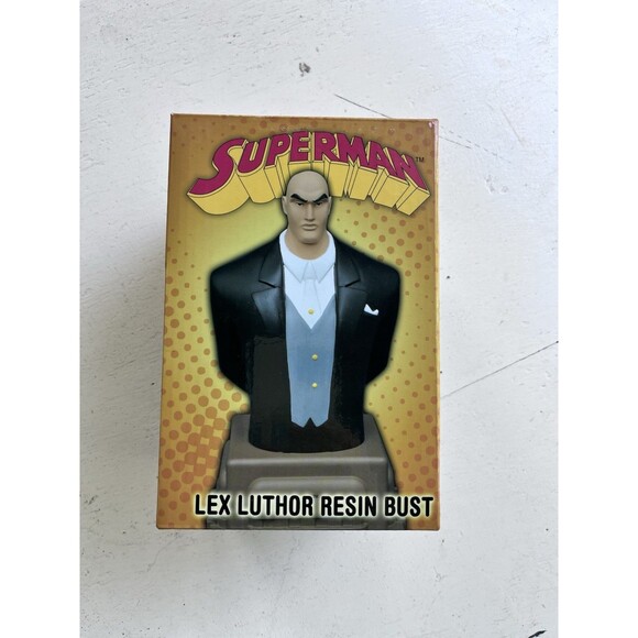 Dc Superman Animated Series Bust Lex Luthor Diamond Select Limited Edition - Picture 1 of 7